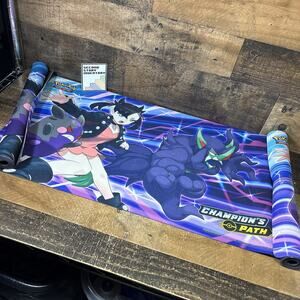 Marnie Grimmsnarl Card Playmat Pokemon Champions Path Sword Shield TCG Lot Of 3